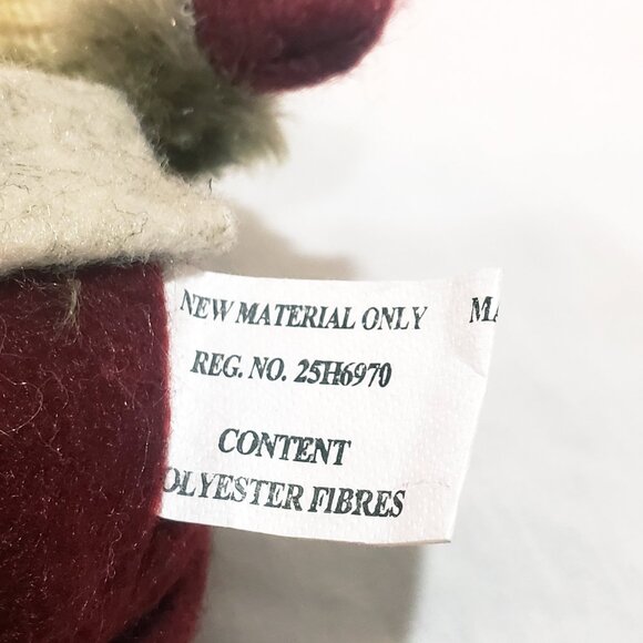 Snowman Plush Cedar Lodge Ornament 4" Christmas Michaels Stores Shabby Chic - Picture 8 of 8